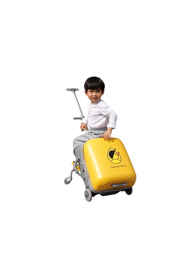 Children Can Ride Luggage Cases, With Two Universal Wheels for Baby and kids