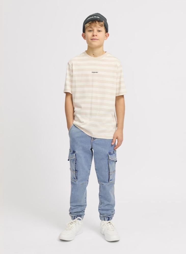 Kids Essential Slim Fit Pocket Jeans