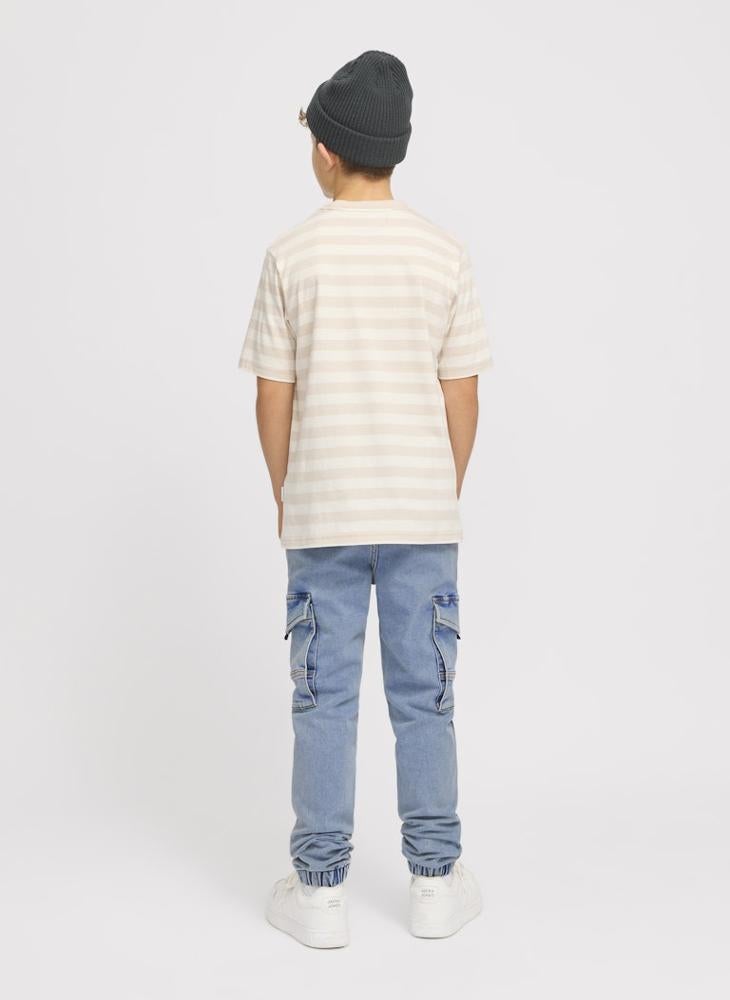 Kids Essential Slim Fit Pocket Jeans