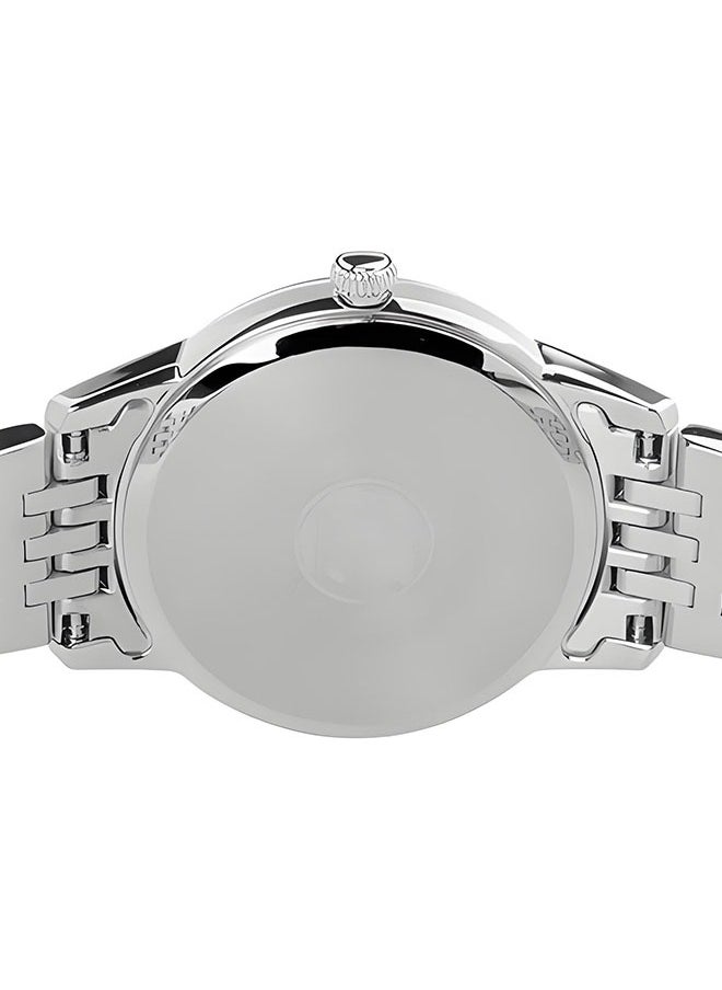 Citizen FE1080-51E Ladies Eco-Drive Watch - Black Dial Stainless Steel