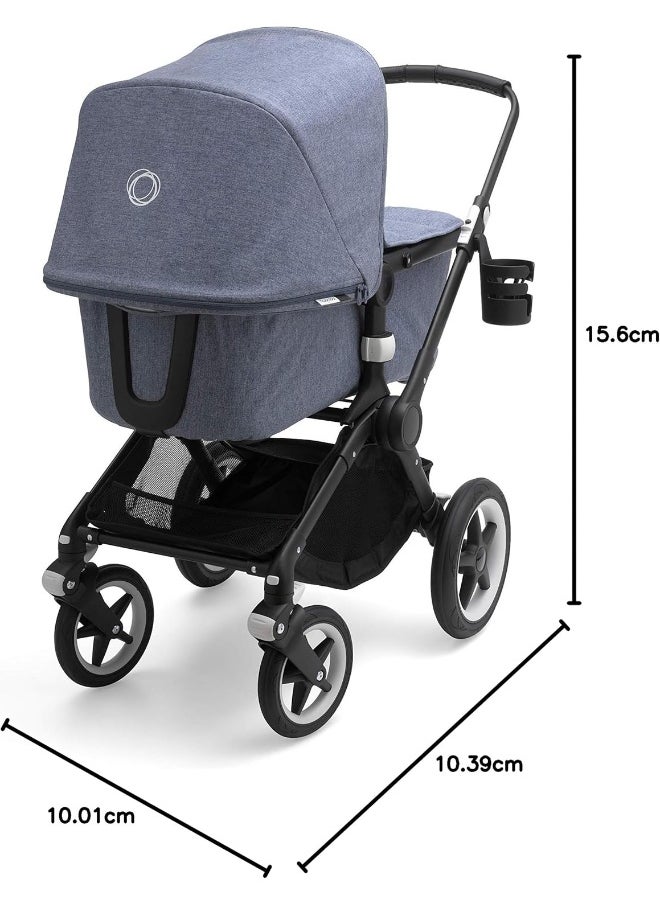 Bugaboo Stroller Cup Holder, Portable Cup Holder Keeps Drinks Securely Upright, Includes 3 Adapters For Compatibility With All Bugaboo Strollers