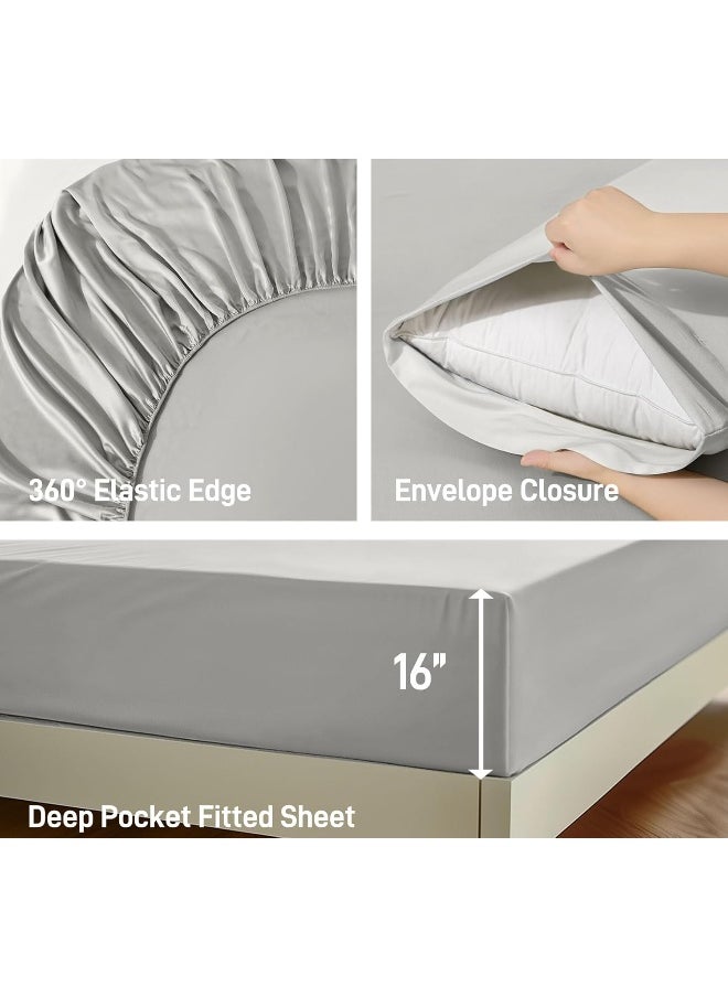 Ankwos Rayon Derived from Bamboo Cooling Sheets, 16