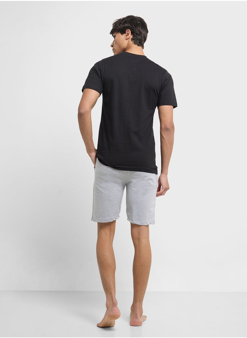 Nightwear T-Shirt & Shorts Sets