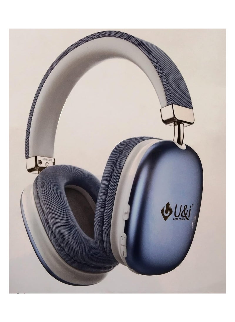 U&i Cuba Series 90 Hours Music Time Bluetooth Headphone 60MS Low Latency for Gaming
