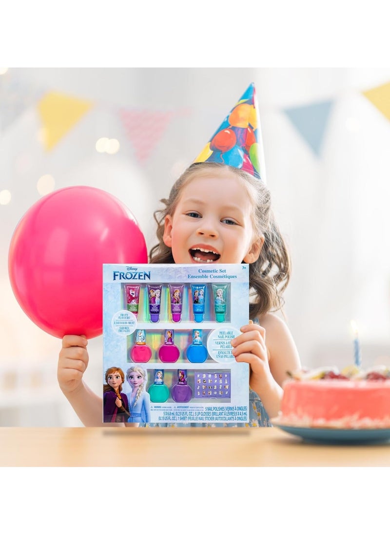 Disney Frozen Sparkly Cosmetic Makeup Set ( FZ0708GD)