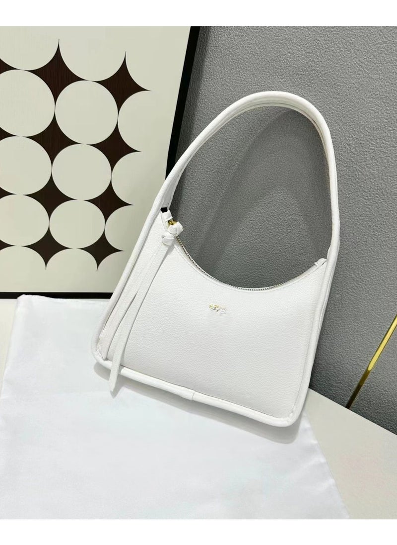 Retro Solid Shoulder Bag