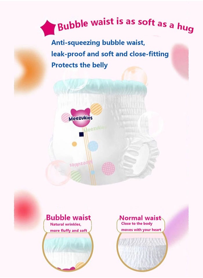 Baby Comfort Fit Pants Diapers, XL Suitable for babies 12-17 Kg, 46 Diapers  Instant Absorption Core Carefully chosen breathable base film