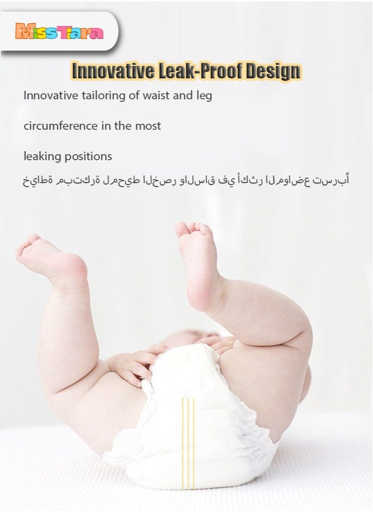 Baby Comfort Fit Pants Diapers, XL Suitable for babies 12-17 Kg, 46 Diapers  Instant Absorption Core Carefully chosen breathable base film