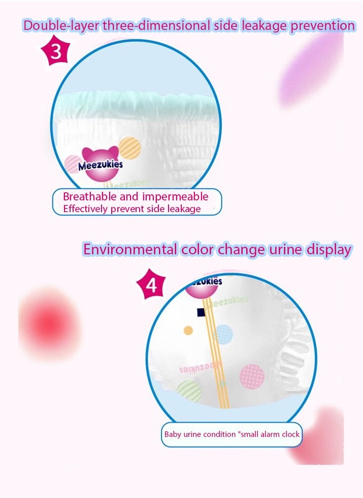 Baby Comfort Fit Pants Diapers, XL Suitable for babies 12-17 Kg, 46 Diapers  Instant Absorption Core Carefully chosen breathable base film