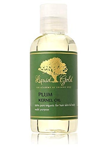 Liquid Gold inc 4 Fl.oz Premium Plum Kernel Oil Pure & Organic Skin Hair Nails Health Care