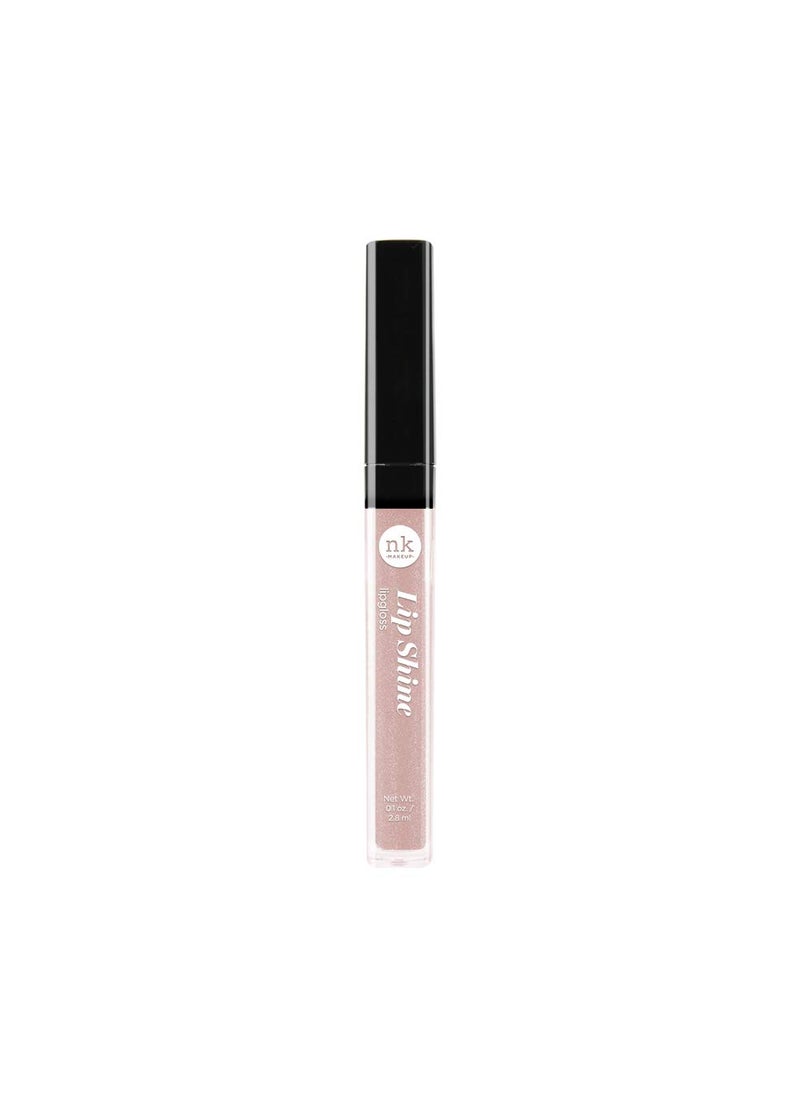 Nicka K LipshineCotton Candy A574 Cosmetics vibrant colors bright colors shining lips lip shine long lasting