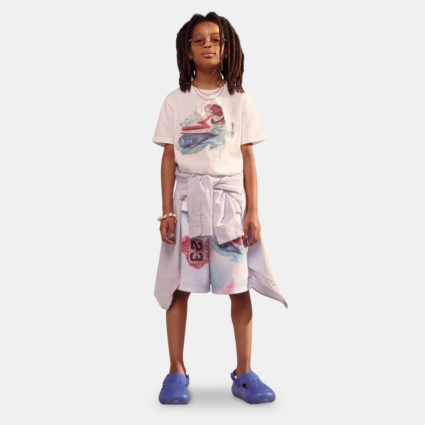 Kids' MJ Essential Allover Print Shorts