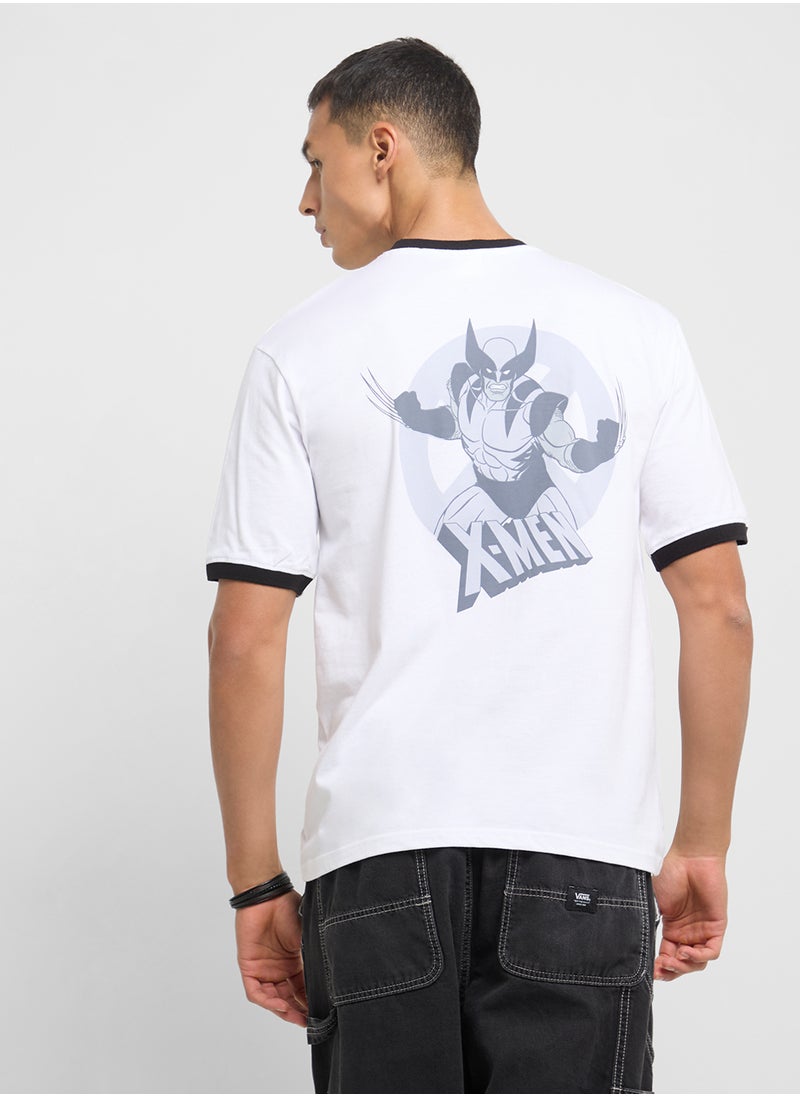 Mens Over Size Crew Neck