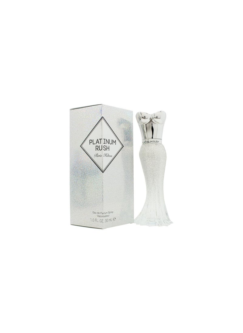 Paris Hilton Platinum Rush for Women Eau de Parfum Spray 1 Ounce 30ml