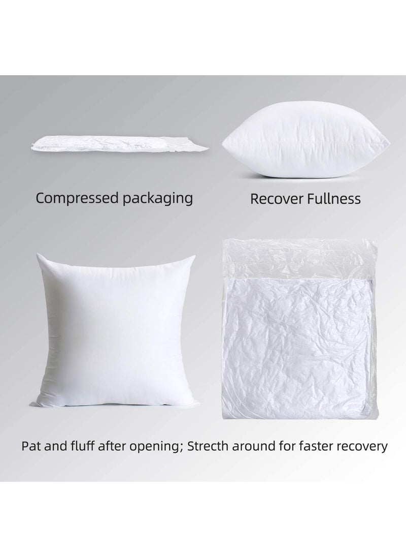Kuber Industries Microfibre 3 Pieces Cushion Filler Set 16