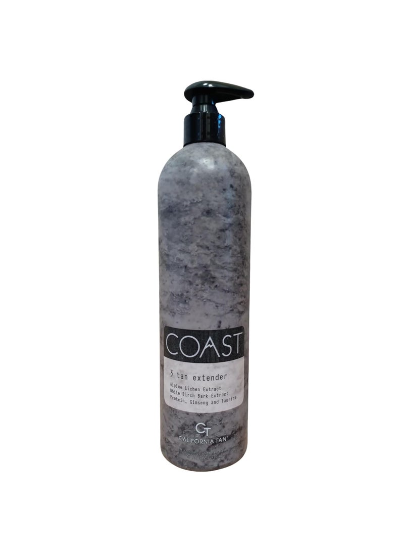 California Tan Coast Tan Extender Step 3 Moisturizer Daily Body Lotion  16 fluid ounces