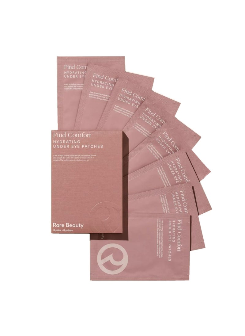 Rare Beauty Find Comfort Hydrating Under Eye Patches  Pack of 8