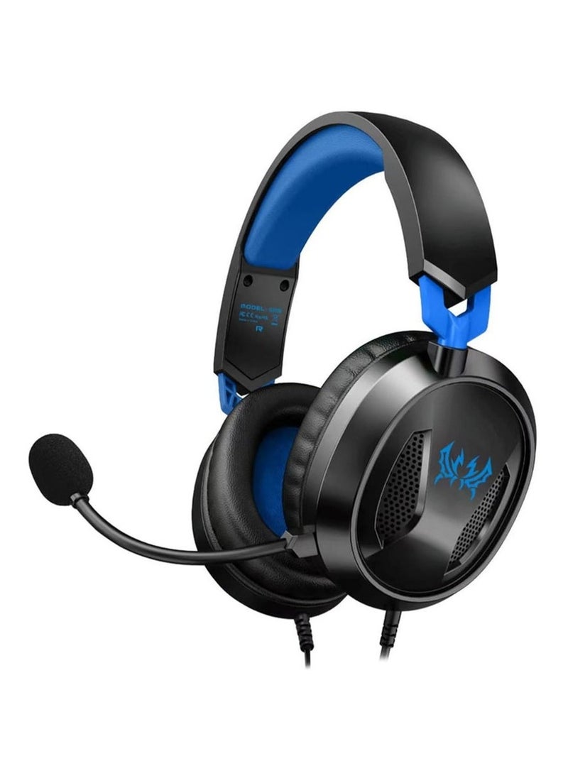 G3100 Wired Gaming Headset – Over-Ear Headphones with Noise-Isolating Memory Foam Ear Cushions, Adjustable Headband, and Omni-Directional Mic – Ideal for PS5, PS4, Xbox, Laptop, Tablet, Mobile – Enhanced Audio for Immersive Gaming & Streaming