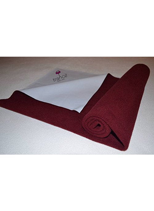 Trance Water Proof Bed Dry Sheets for Kids | Baby Bed Protectors | Mattress Protectors for New Born Children | Bedsheet Cover Mats for Wet (198x182 cm, King, Maroon)