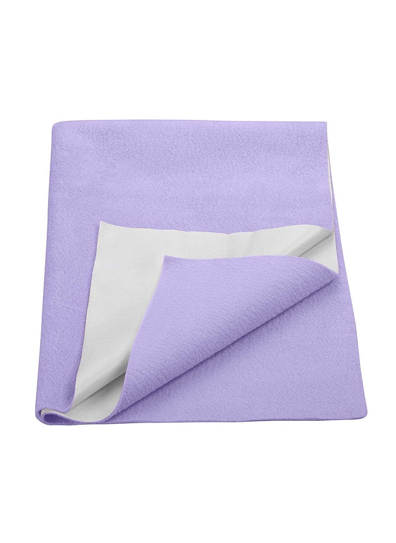Trance Water Proof Bed Dry Sheets for Kids | Baby Bed Protectors | Mattress Protectors for New Born Children | Bedsheet Cover Mats for Wet (152.4x198 cm, Queen, Purple)