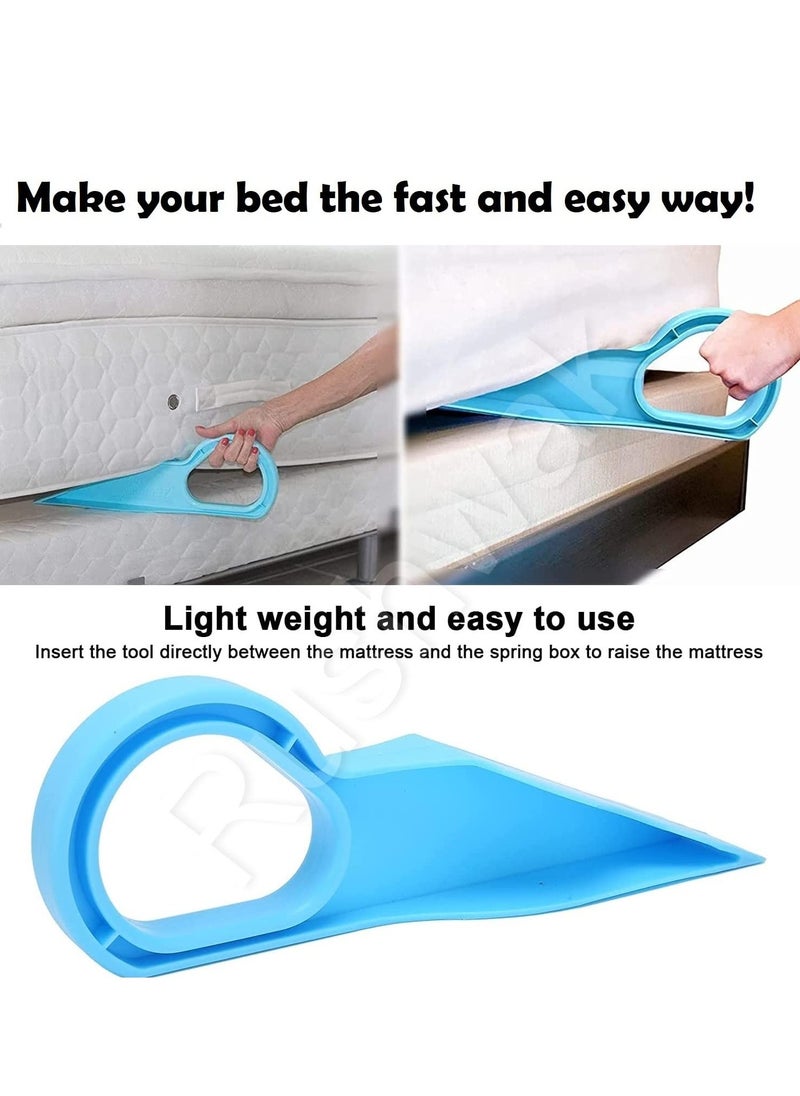 Mattress Lifter Tool 2 in 1 Bedsheet Tucker Tool/Stand Bed Lifter Helps Lift and Hold Mattress Wedge Elevator Tool Bed Making Tool Bed Tucker Tool(Pack of 2)