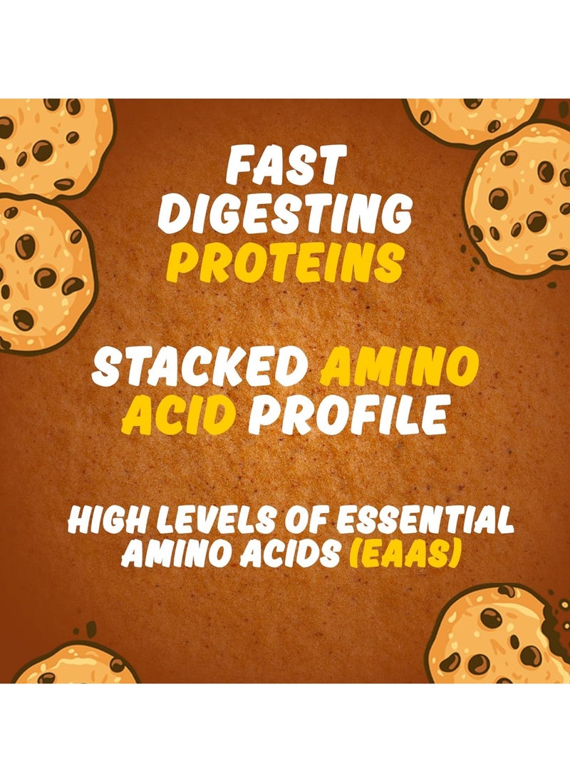 Protein Cookie Dough – 1kg White Choco Bueno Flavour, High-Protein, Delicious & Nutritious Snack, Supports Muscle Growth