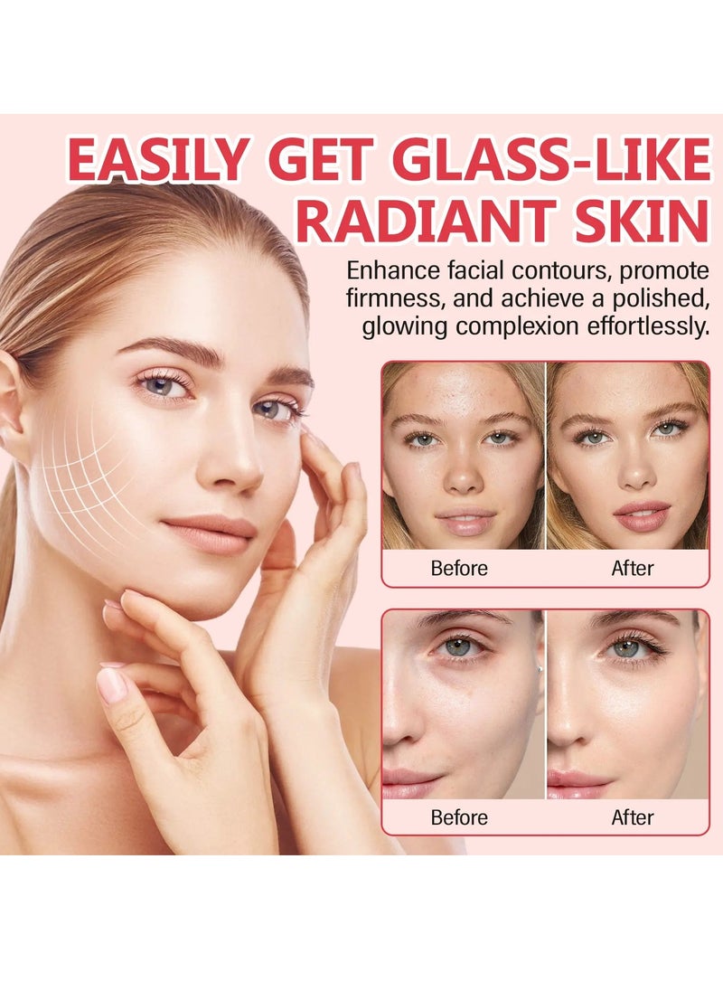 100ml Collagen Jelly Cream with Freeze Dried Hydrolyzed Collagen Long Lasting Hydration Elasticity Barrier Lifted Skin Look Anti Wrinkle Firming Gel Moisturizer Skin Treatment Cream