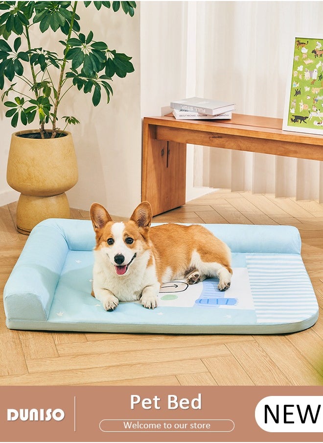 Pet Bed for Cats, Small, Medium Dogs With Nonskid Bottom, Washable All-season Pet Sofa Bed for Indoor, Outdoor, Outside Sleep Sleeping Puppy, Kitten, Pet