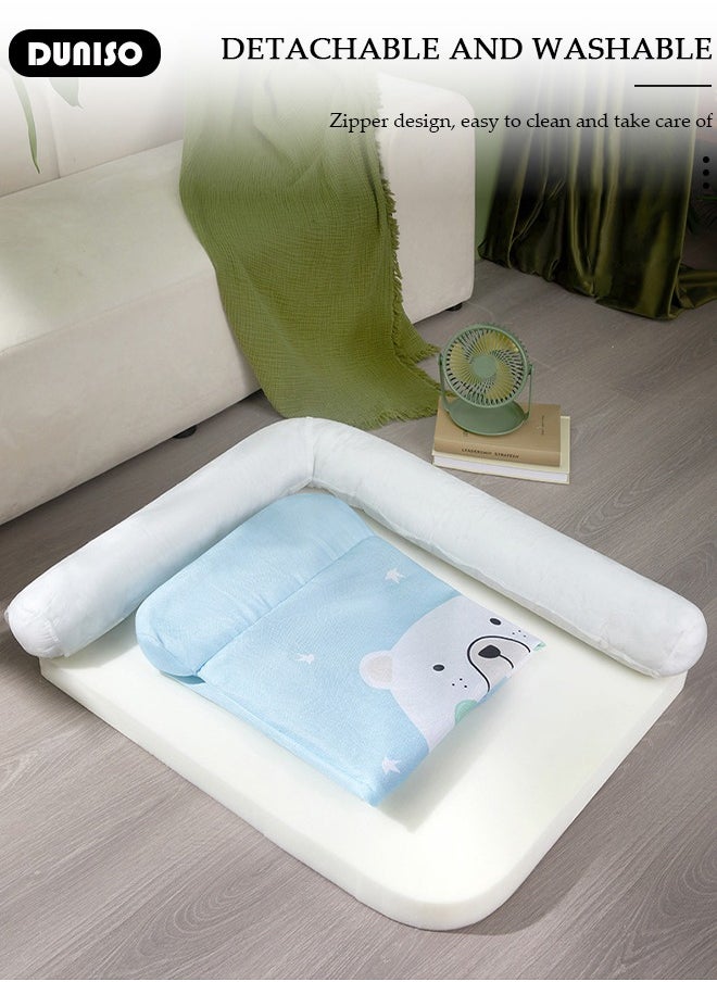 Pet Bed for Cats, Small, Medium Dogs With Nonskid Bottom, Washable All-season Pet Sofa Bed for Indoor, Outdoor, Outside Sleep Sleeping Puppy, Kitten, Pet