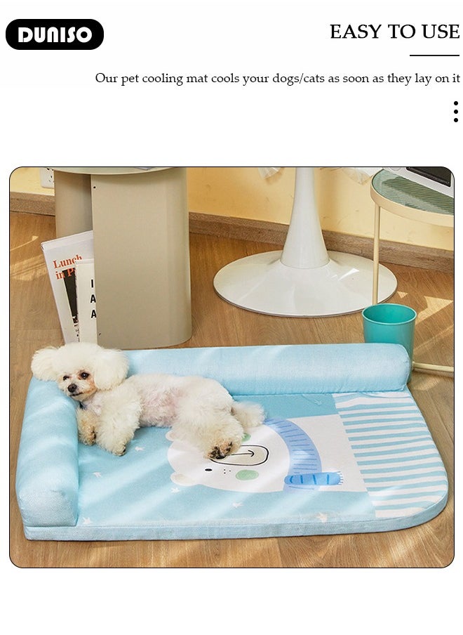Pet Bed for Cats, Small, Medium Dogs With Nonskid Bottom, Washable All-season Pet Sofa Bed for Indoor, Outdoor, Outside Sleep Sleeping Puppy, Kitten, Pet