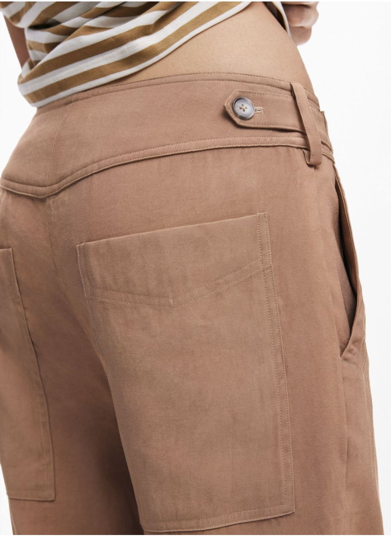 Utility Straight Pants