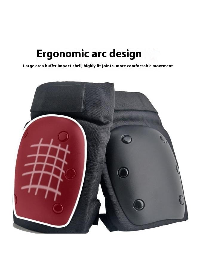 Multi Sports Protective Gear Set Skiing Skating Extreme Skateboarding Pads Wrist Guards Set Man Woman M 40‑65Kg