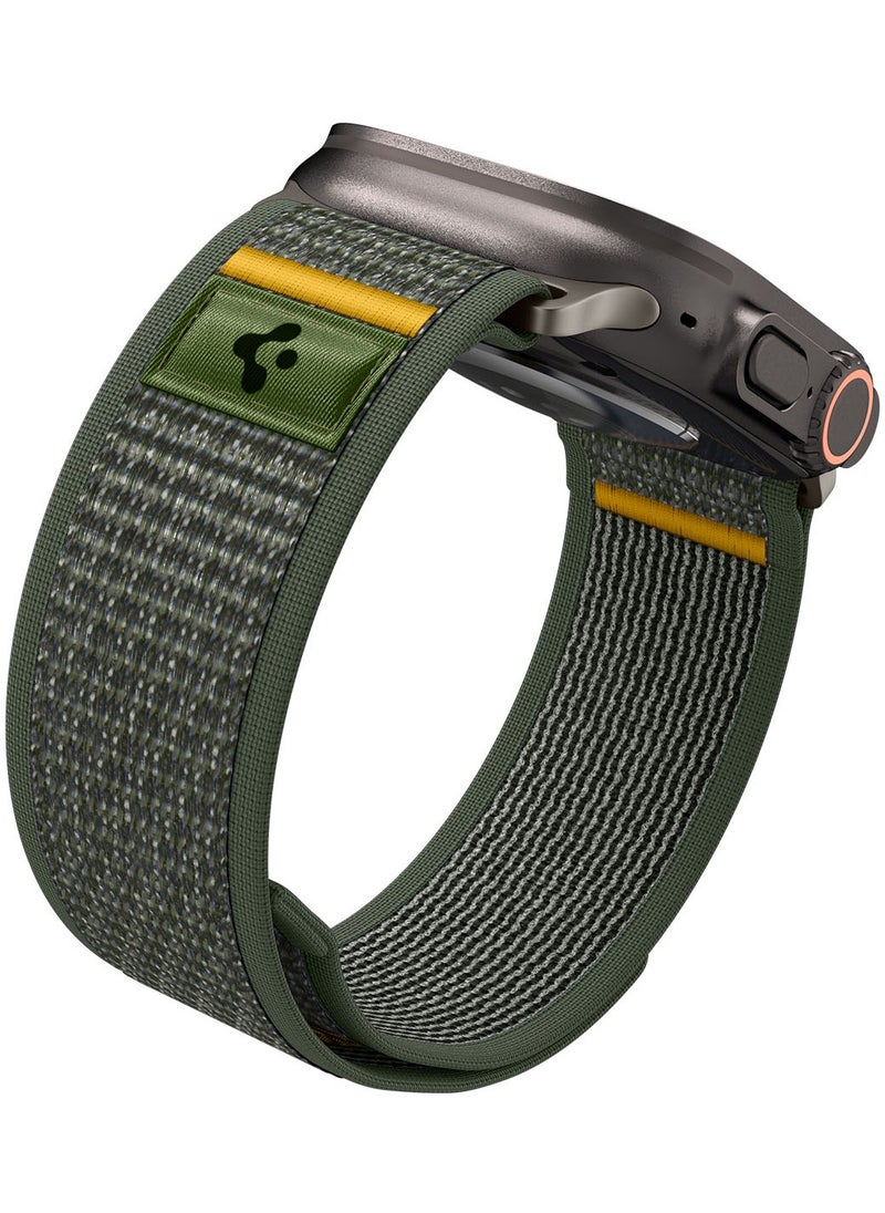 Athlex Air Apple Watch Band for Apple Watch Ultra 2/1 49mm, Series 10 46mm, 9/8/7 45mm, SE2/SE/6/5/4 44mm, 3/2/1 42mm Adjustable Loop Band Strap - Active Green