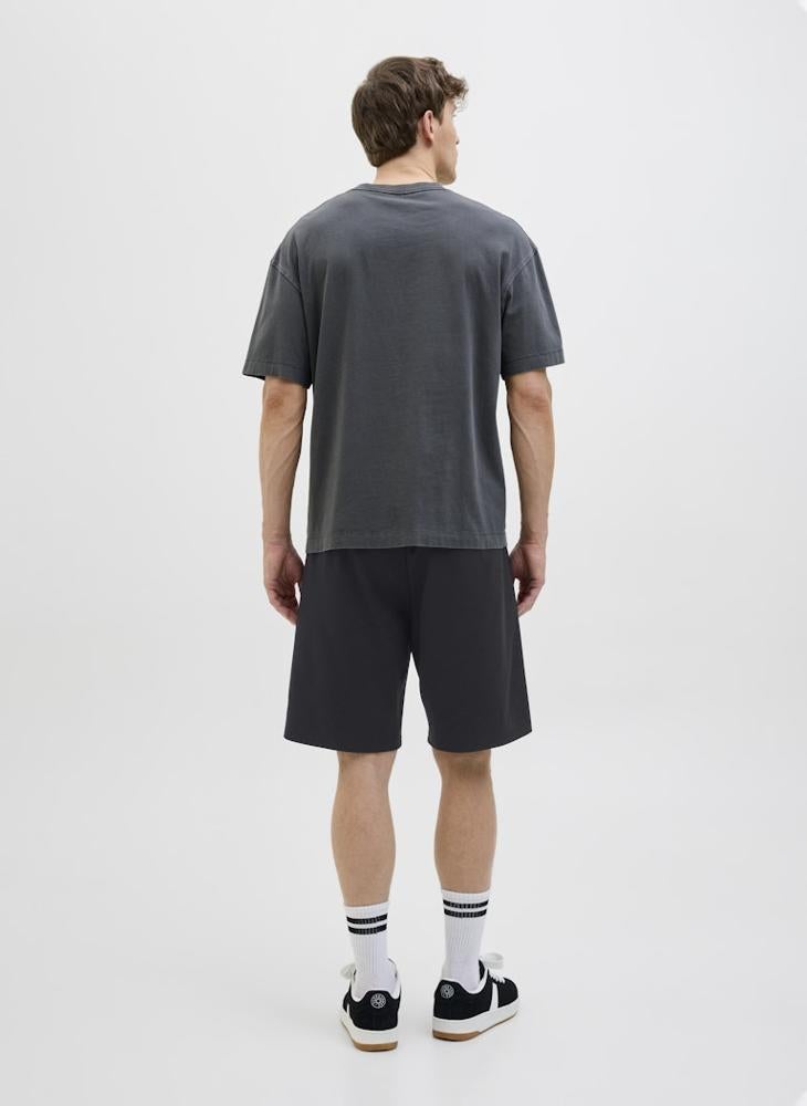 Jpstkane Drawstring Graphic Print Shorts