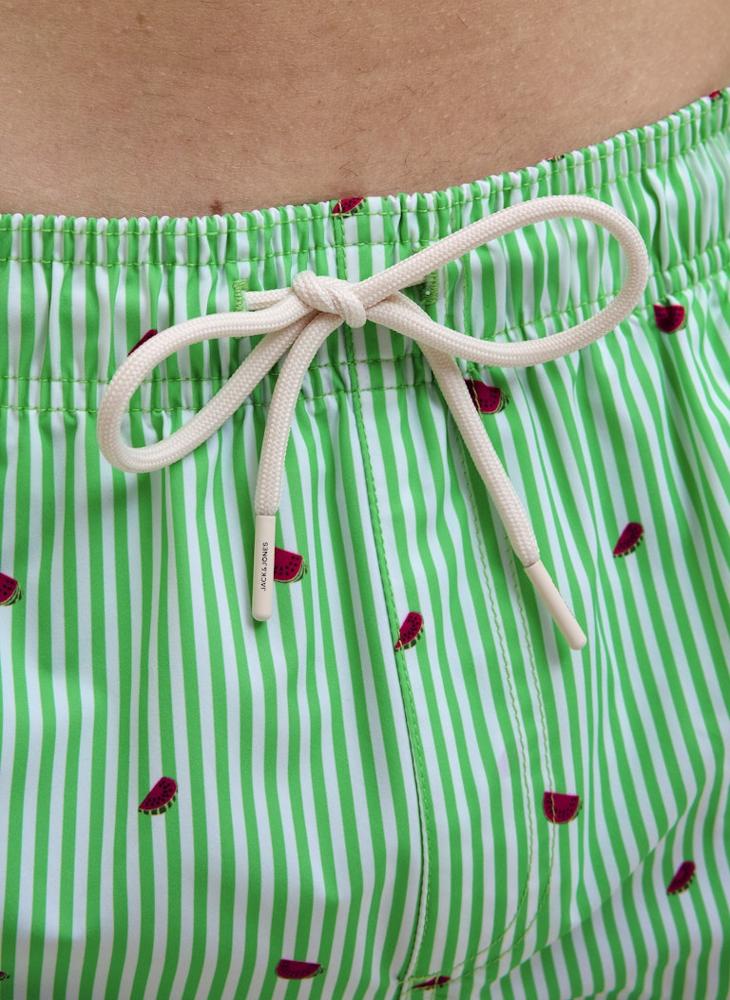 Jpstmaui Jjswim Mini Stripe Shorts