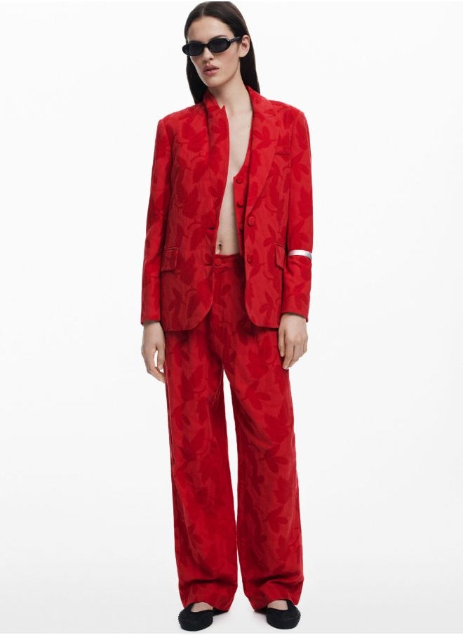 Contrast Blazer