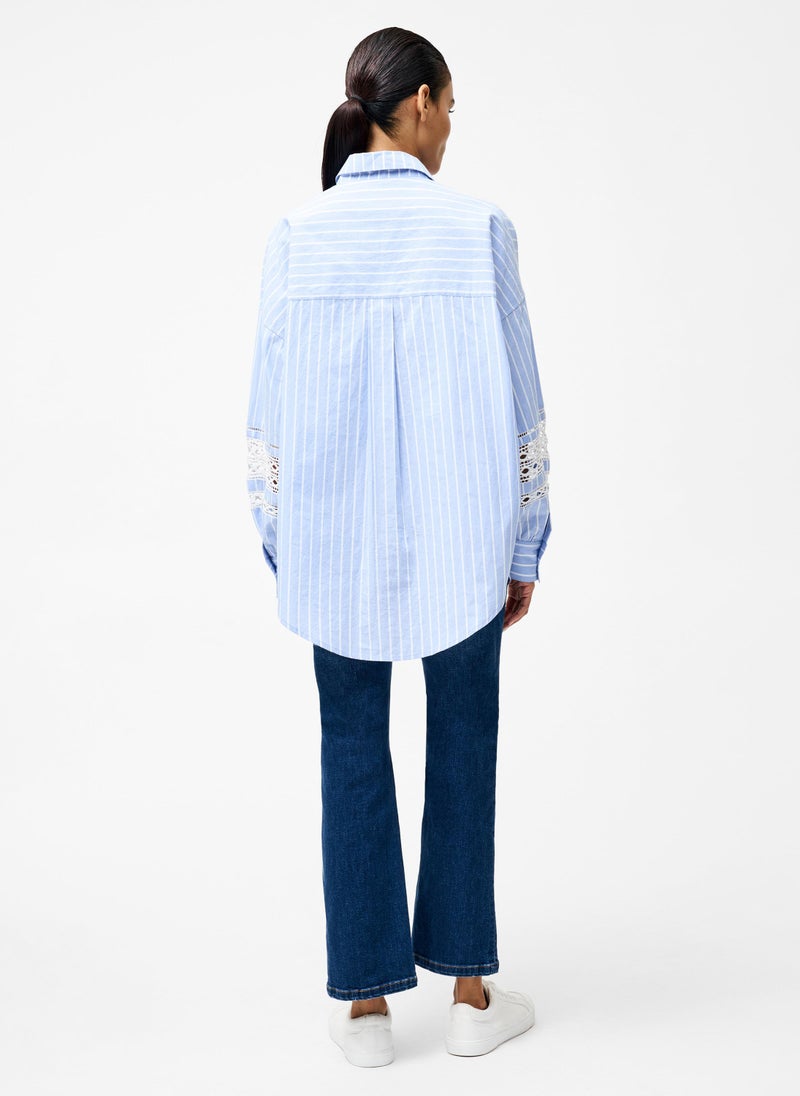 Cambria Cotton Str Trim Shirt