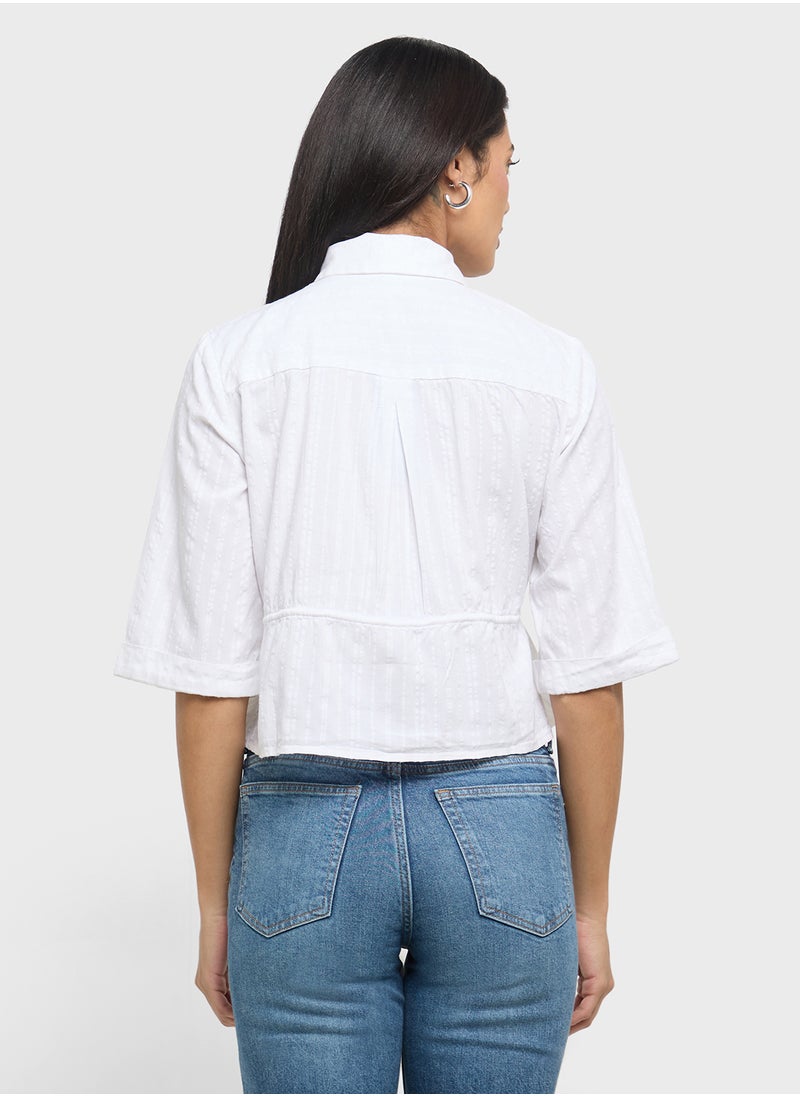 Barnet Cottom Striped Shirt