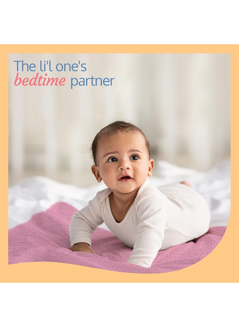 LuvLap Instadry Anti-Piling Fleece Extra Absorbent Quick Dry Sheet for baby, Baby Bed Protector, Waterproof baby sheet, Small size 100x140cm, Pack of 2, Salmon Rose & Baby Pink