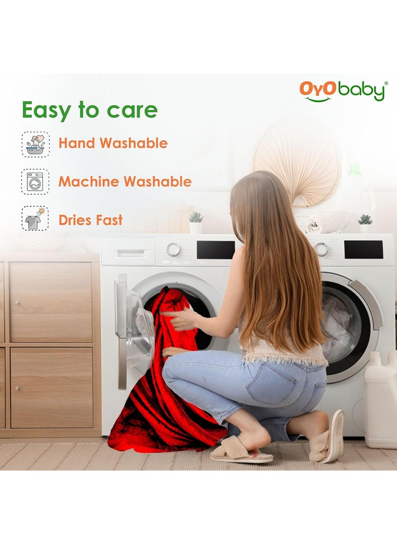 OYO BABY - Baby Dry Sheet for New Born Babies | Infant Waterproof Bed Protector Sheet for Baby | Mattress Pads (Single Bed-(72