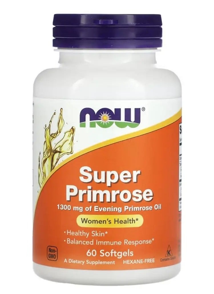 Super Primrose Evening Primrose Oil - 60 Softgels