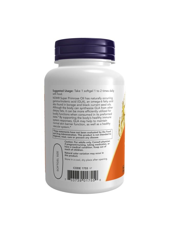 Super Primrose Evening Primrose Oil - 60 Softgels