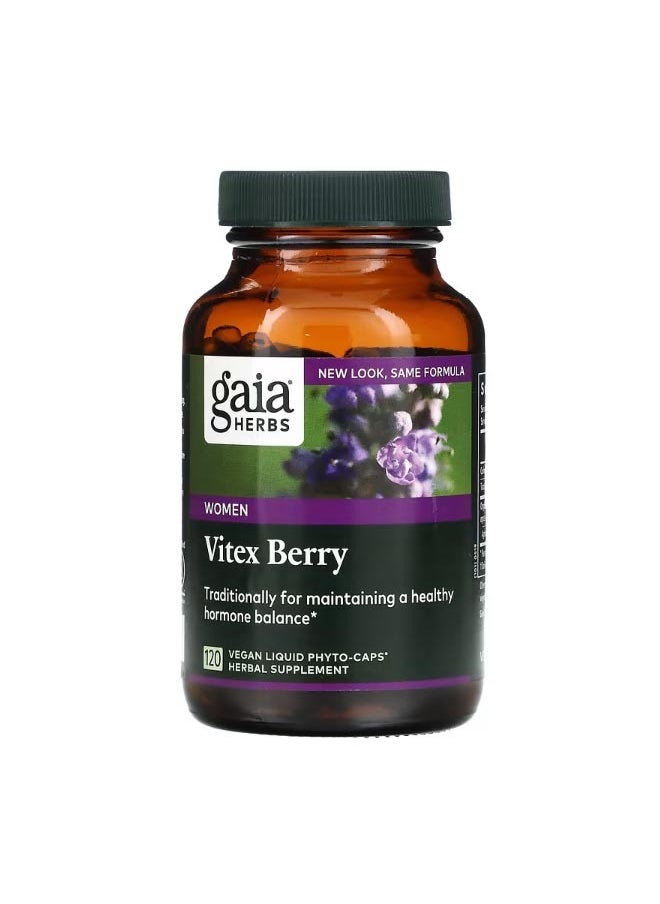 Vitex Berry for Women 120 Vegan Liquid Phyto Caps