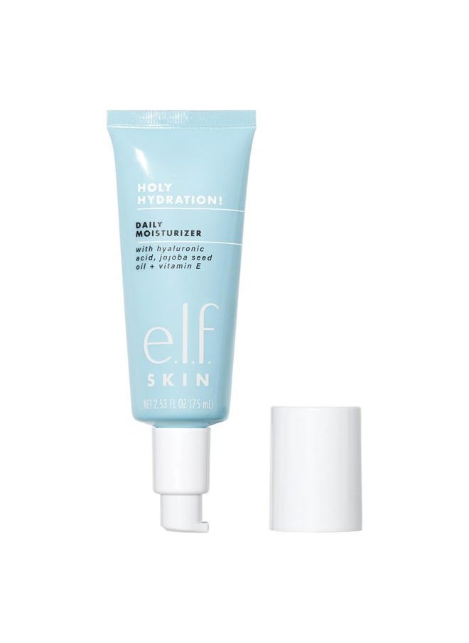 SKIN Holy Hydration! Daily Hydration Moisturizer, Ultra-Hydrating Formula, Infused with Aloe, Jojoba Oil & Shea Butter, Vegan & Cruelty-Free, 2.53 Fl Oz