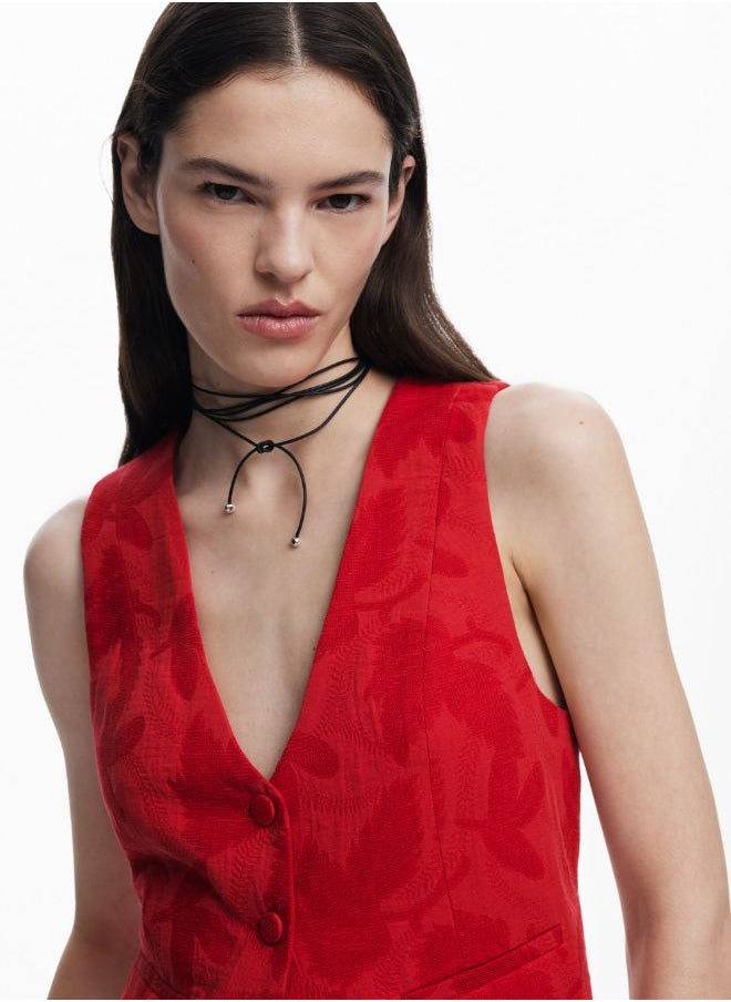 Contrast Vest