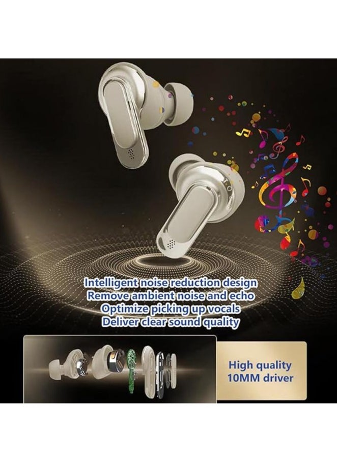 سماعات بلوتوث ذكية بشاشة لمس، تحكم لمسي لاسلكي بلوتوث 5.3، شاشة لمس ذكية بلوتوث، سماعات لاسلكية بلوتوث مقاومة للماء للرياضة