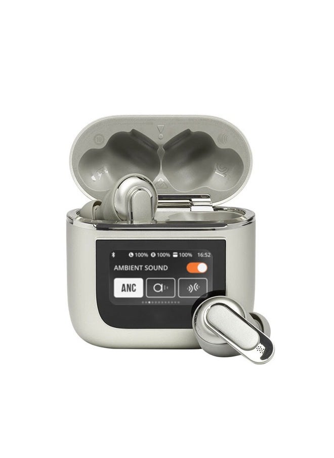 سماعات بلوتوث ذكية بشاشة لمس، تحكم لمسي لاسلكي بلوتوث 5.3، شاشة لمس ذكية بلوتوث، سماعات لاسلكية بلوتوث مقاومة للماء للرياضة