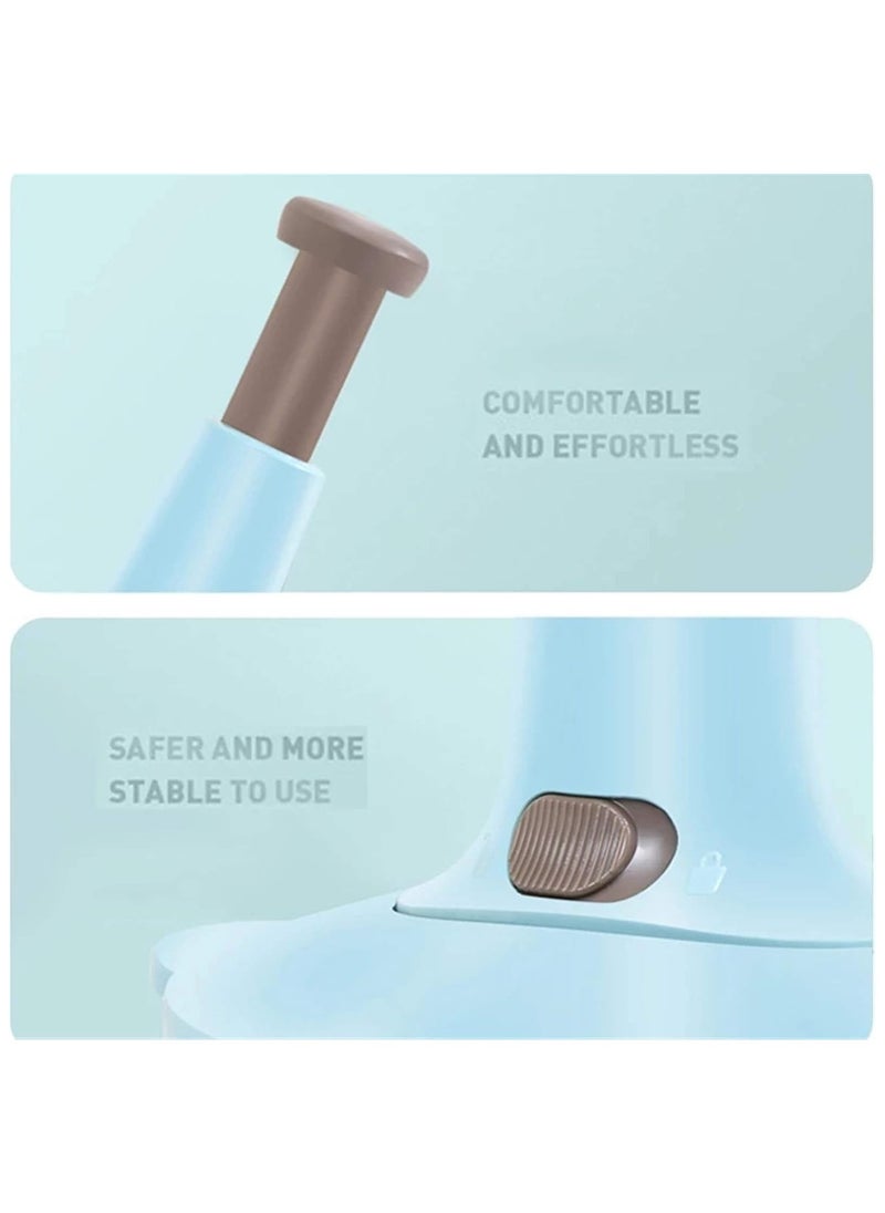 Manual Meat Grinder & Vegetable Chopper – Multifunction Hand-Press Food Grinder, Egg Whisk, and Stirrer for Kitchen Use