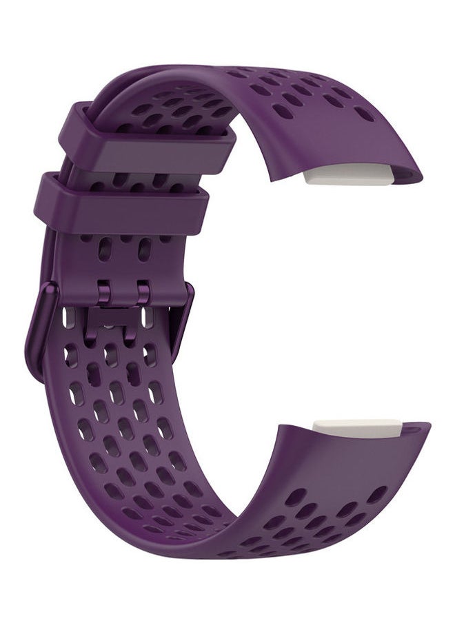 Sport Replacement Band For Fitbit Charge 5 / Charge 6 Purple