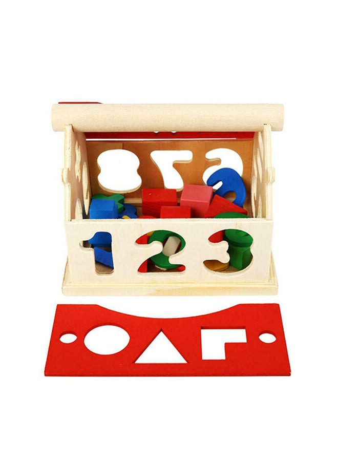 Boasts Unique Figure Educational Development And Learning Wooden Toys For Kids 13.5x11.5x11cm